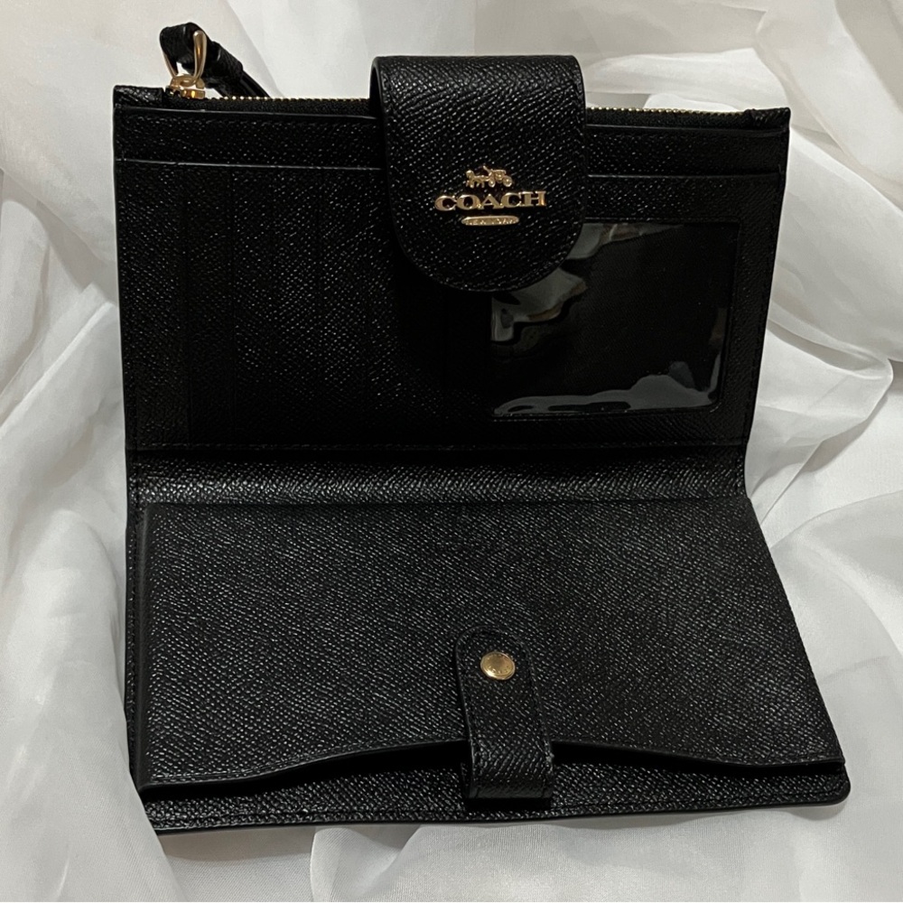 Coach Black Tech Wallet - Picture 6 of 8